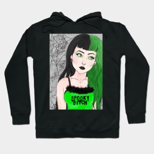 Spooky Goth Babe Hoodie